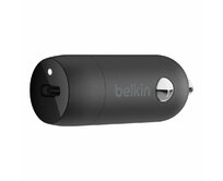 Belkin BOOST CHARGE™ 20W USB-C Power Delivery nabíječka do auta, černá