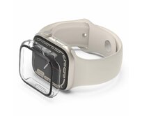 Belkin ochrana displeje 2v1 pro Apple Watch Série 4/5/6/SE/7/8/9, 44/45mm, průhledné - NOVÁ VERZE