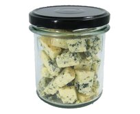 Lyopotraviny s.r.o. Niva plísňový sýr lyofilizováno (sušeno mrazem) - VE SKLE - baleno v celofánu