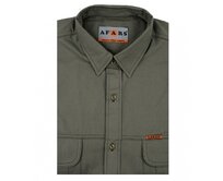 Afars košile Mount 507 dlouhý rukáv Varianta: 40 Zelená, 100% bavlna