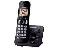 Panasonic KX-TGC220FXB, bezdrát. telefon, černý