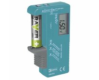 Emos LCD tester baterií UNI D3 - AA, AAA, C,D, 9V a knoflíkové, LCD displej