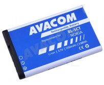 AVACOM Náhradní baterie do mobilu Nokia 6303, 6730, C5, Li-Ion 3,7V 1050mAh (náhrada BL-5CT)