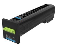 Lexmark CX825, CX860 Cyan Extra High Yield Return Program Toner Cartridge - 22 000 stran