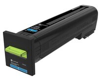 Lexmark CS820 Cyan Extra High Yield Corporate Toner Cartridge - 22 000 stran