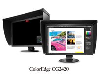 EIZO 24" CG2420-BK, IPS, 1920x1200, 400 cd/m2, 1500 : 1, DVI,HDMI,Disp.P, černý