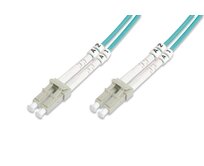 Digitus Fiber Optic Patch Cord, LC to LC Multimode 50/125 a, Duplex Length 20m, Class OM3