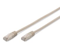 Digitus Propojovací kabel CAT 5e F-UTP, Cu, PVC AWG 26/7, délka 20 m, barva šedá