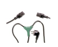 Digitus Napájecí kabel rozbočovací Y, CEE 7/7 (Typ-zastrčka) - 2x C13, 1,7 m, H05VV-F3G 1,0qmm / 0,75qmm, bl