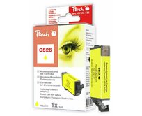 PEACH kompatibilní cartridge Canon CLI-526Y, Yellow, 9 ml