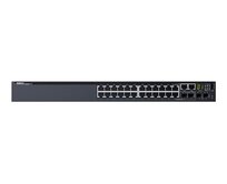 Dell Networking S3124, L3, 24x 1GbE, 2xCombo, 2x 10GbE SFP+ fixed ports, Stacking, IO to PSU airflow, 1x AC PSU