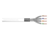 DIGITUS Instalační kabel CAT 7 S-FTP, 305 m, krabice, AWG 26/1, 600 MHz, Dca, LSZH-3, barva RAL9003