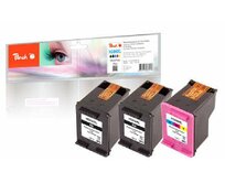 PEACH kompatibilní cartridge HP No 304XL MultiPack Plus, 2 x black, 1 x color