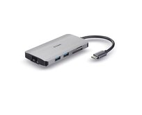 D-Link 8-in-1 USB-C Hub with HDMI/Ethernet/Card Reader/Power Delivery