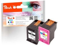 PEACH kompatibilní cartridge HP No 304 MultiPack, black, color, 2x4,5ml