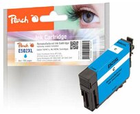 PEACH kompatibilní cartridge Epson T02W2, No 502XL azurová, 8ml