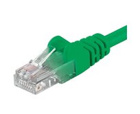 Premiumcord Patch kabel CAT6a S-FTP, RJ45-RJ45, AWG 26/7 3m zelený