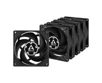 ARCTIC P8 PWM PST, 80x80x25 mm case fan, 3000 RPM, 4-pin, value pack 5ks