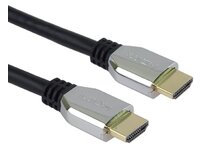 PremiumCord ULTRA HDMI 2.1 High Speed + Ethernet kabel 8K@60Hz,zlacené 3m