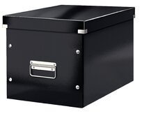 LEITZ Čtvercová krabice  Click&Store, velikost L (A4), černá