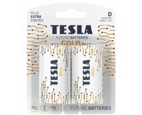 Tesla D GOLD+ alkalická, 2 ks, ND 