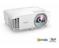 BenQ DLP Projektor MW826STH/1280x800 WXGA/3500 ANSI/0,49:1/20000:1/2xHDMI/3D/1x10W repro/Short Throw