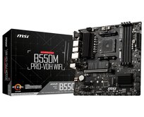 MSI B550M PRO-VDH WIFI, AM4, AMD B550, 4x DDR4, mATX