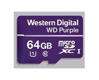 WD MicroSDXC karta 64GB Purple WDD064G1P0C Class 10, 16 TBW