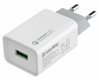COLORWAY 1x USB/ síťová nabíječka/ 18W/ 100V-240V