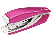 LEITZ Mini sešívačka  NeXXt 5528, metalická růžová, box