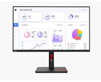 Lenovo LCD T32p-30 31,5" IPS/3840x2160/6ms/1x USB-C/HDMI/DP/4x USB 3.1/RJ45/Pivot/VESA