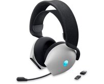 Alienware Dual Mode Wireless Gaming Headset - AW720H (Lunar Light)