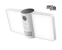 iGET HOME HGFLC890 - Wi-Fi venkovní IP FullHD kamera s LED osvětlením, bílá