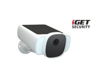 iGET SECURITY EP29 White - Bateriová solární Wi-Fi IP kamera fungující samostatně a také pro alarm iGET SECURITY M5