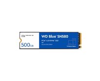 WD BLUE SSD NVMe 500GB PCIe SN580,Gen4 , (R:4000, W:3600MB/s)