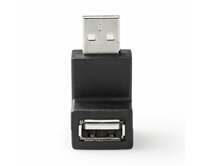 Nedis CCGB60930BK - USB 2.0 Adaptér | USB-A Zástrčka | USB-A Zásuvka | Černá barva