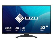 EIZO 31,5" EV3240X-BK, IPS, 3840 x 2160 (4K UHD), 350 cd/m2, 2000:1, 5ms, USB-C, DP, 2x HDMI, černý