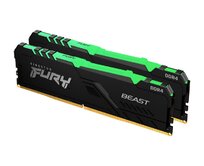 KINGSTON 16GB 3200MT/s DDR4 CL16 DIMM (Kit of 2) FURY Beast RGB