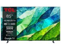 TCL 85C855 SMART TV 85" QLED/4K UHD/Mini LED/4xHDMI/144Hz/2xUSB/LAN/GoogleTV