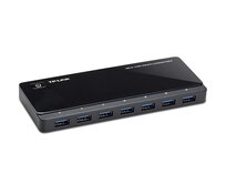 TP-Link UH720, 7 ports USB 3.0 Hub, Desktop, 2x nabíjecí port a 12V/2.4A power adapter included