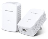 MERCUSYS MP500 KIT - AV1000 Gigabit Powerline Starter Kit, 1xGLAN