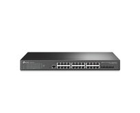 TP-Link TL-SG3428X JetStream 24-Port Gigabit L2+ Managed Switch with 4 10GE SFP+ Slots, OMADA SDN