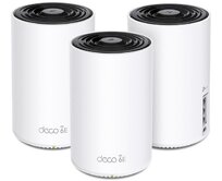 TP-Link Deco XE75(3-pack) - AXE5400 třípásmový Meshový Wi-Fi 6E systém pro chytré domácnosti, HomeShield (3-pack) 