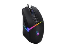 A4tech Bloody W60 Max Activated, RGB podsvícená herní myš, 12000 DPI, USB, černá