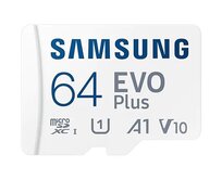 Samsung EVO Plus/micro SDXC/64GB/160MBps/UHS-I U1 / Class 10/+ Adaptér