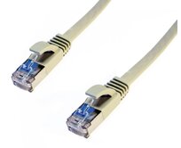 DATACOM Patch cord UTP CAT6 0,25m šedý FLAT plochý