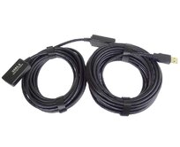 PremiumCord USB 2.0 repeater a prodlužovací kabel A/M-A/F 10m