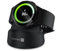 CONNECT IT WatchCharger bezdrátová nabíječka kompatibilní se Samsung, ČERNÁ