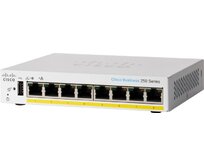 Cisco CBS250 Smart 8-port GE, Partial PoE, Desktop, Ext PSU - REFRESH