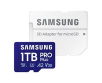 Samsung PRO Plus/micro SDXC/1TB/UHS-I U3 / Class 10/+ Adaptér/Modrá